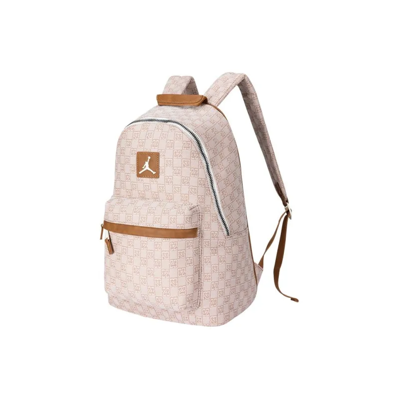 Jordan Polyester Backpack Regular Unisex Beige/Cream-1