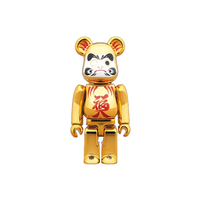 BE@RBRICK Daruma Gold Plating Fukuiri-2