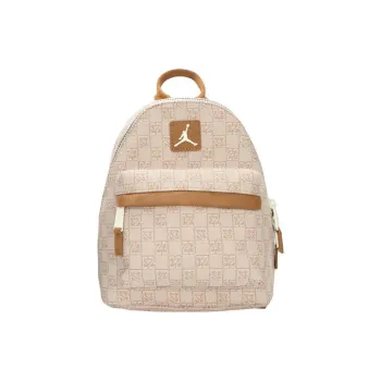Jordan Polyester Backpack Regular Unisex Beige