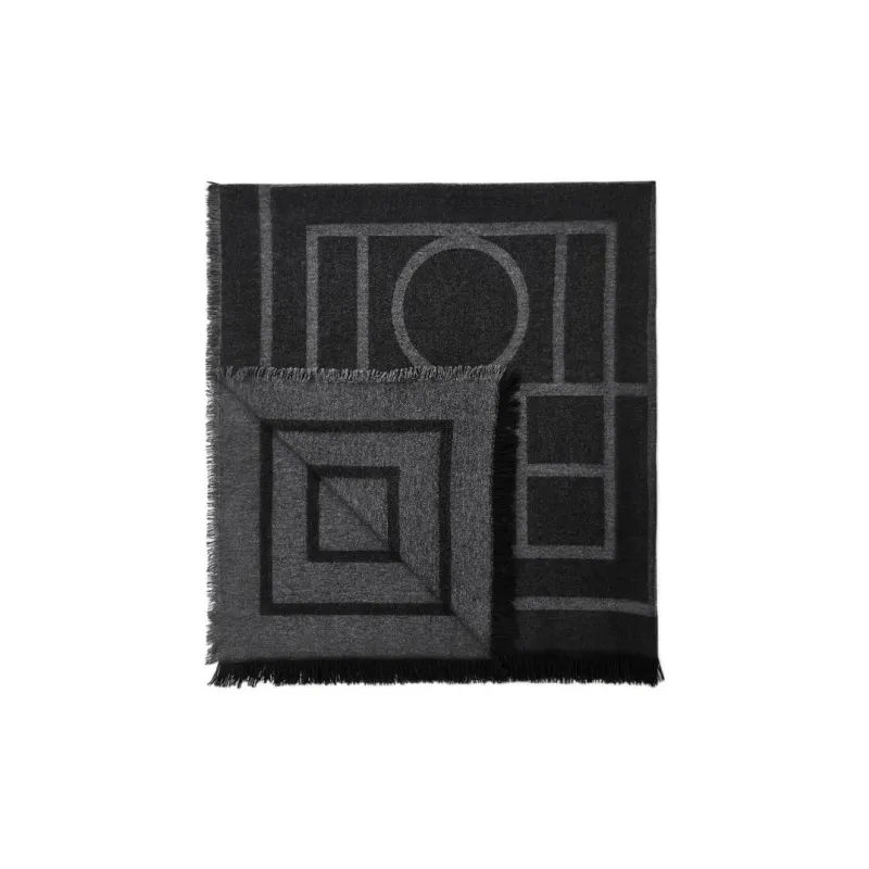 TOTEME Large Monogram Scarf-0