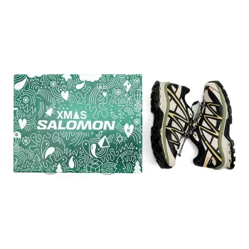 SALOMON XT-Quest GTX Cushioned Wear-Resistant Water-Resistant Low-Top Outdoor Shoes Unisex Beige Umber