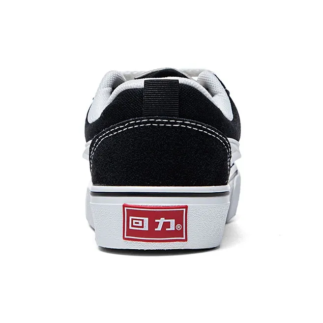 Warrior Sports Casual Wear resistant And Lightweight Low Top Canvas Shoes Unisex Black-3