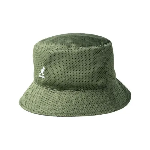 KANGOL Bucket Hats Unisex Olive Green