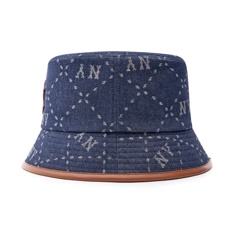MLB Cotton Bucket Hats Kids' Denim Blue-2