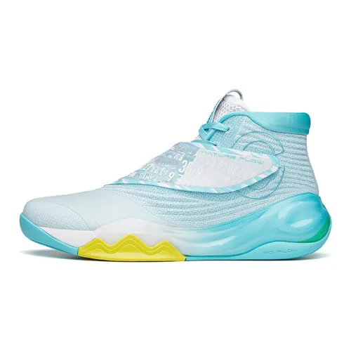 Anta KT6 'Top Of G6' KT Cushioning Anti Slip And Wear Resistant High Top Basketball Shoes Swim Pool Blue