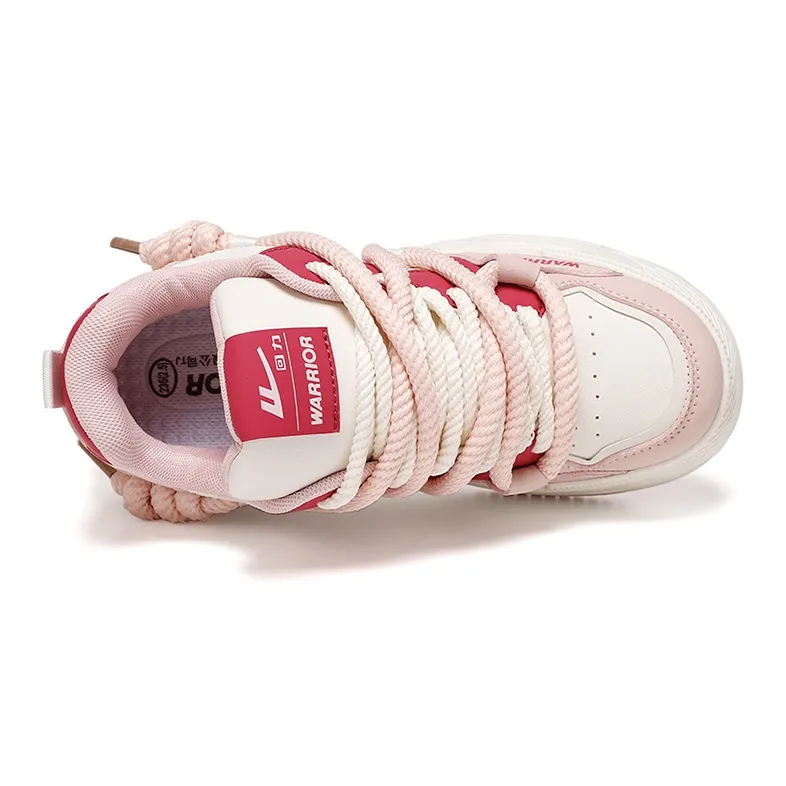 Warrior Wear-Resistant Low-Top Skateboard Shoes Unisex-3