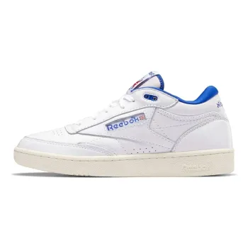Reebok Club C Mid Ii Vintage White Bright Cobalt
