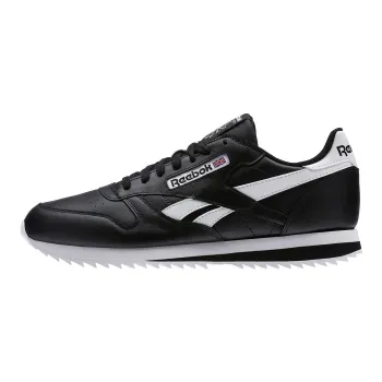 Reebok Classic Leather Ripple Low Bp Running Shoes Black