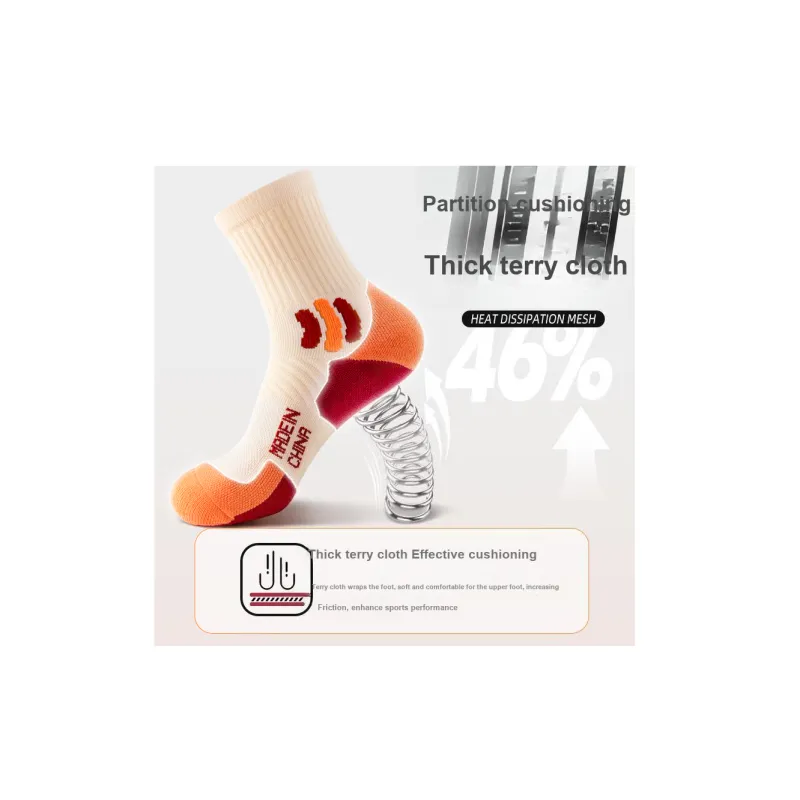LUOLIAN Mid Calf Socks Women's 5 Pack-23