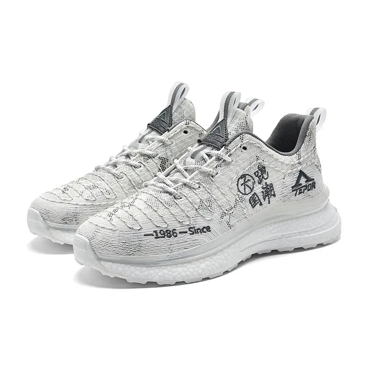 TEPOR Anti Slip Wear Resistant Low Top Running Shoes Unisex-13