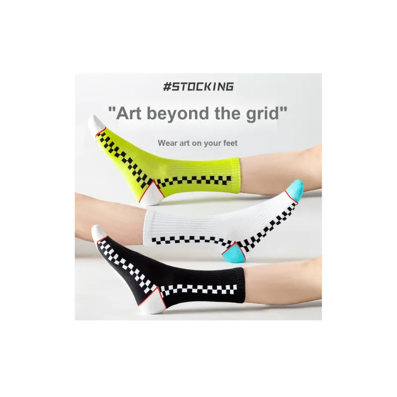 LUOLIAN Mid Calf Socks Unisex 5 Pack-59