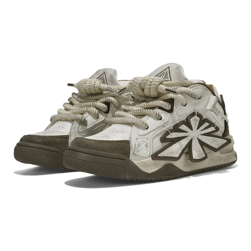 Masongarments Xinghui Skateboard Shoes Unisex Milk Tea Gray Brown Includes Mystery Box-2
