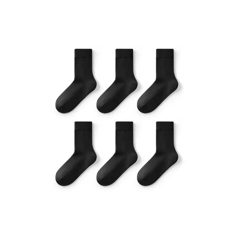 YOUKESHU Basketball Socks Men's 6 Pack Knee High Socks, Socks Gift Box Set-5
