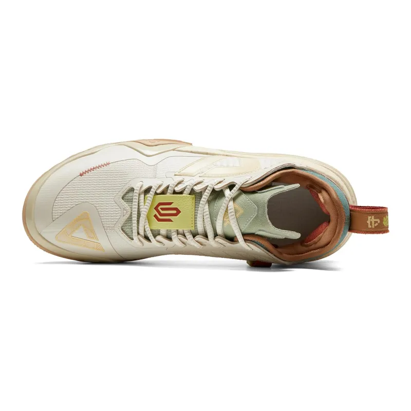 PEAK Wiggins AW1 Basketball Shoes Men Low Top Bean Khaki-6