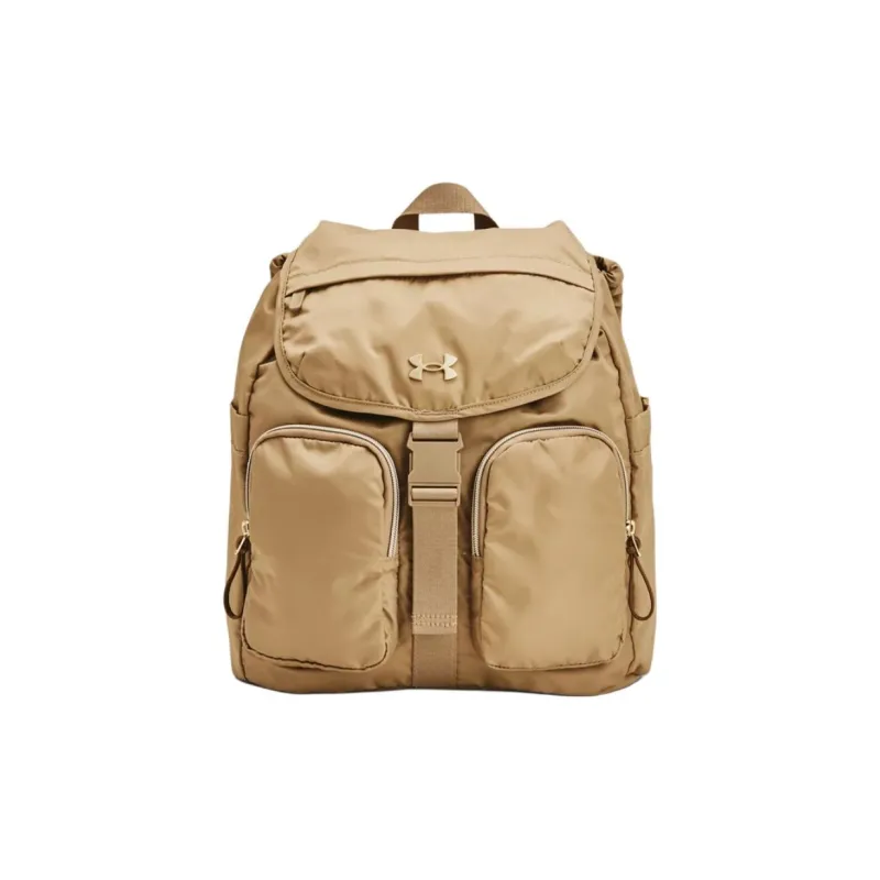 Under Armour Nylon With Polyester Backpack Regular Unisex Camel-0