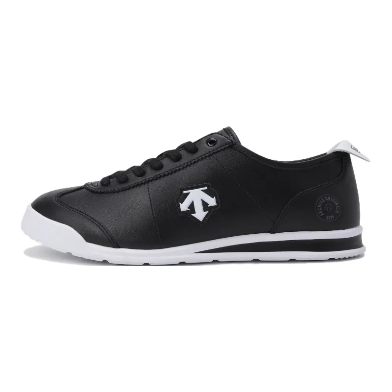 DESCENTE Wear resistant And Waterproof Low Top Running Shoes Unisex Black-0