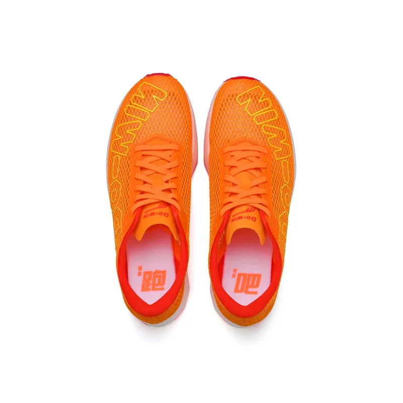 DO WIN Low Top Full Length Carbon Plate+Supercritical Midsole Casual Running Shoes Unisex Orange-2