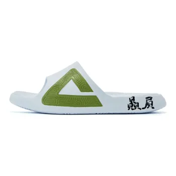 Idx X PEAK Statistic Sandals Slide Slippers Women's Baymax/Four Leaf Clover Grass Green