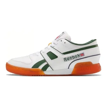 Workout Pro Reebok Low Mu 'White Utility Green Gum'