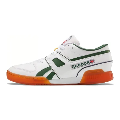 Workout Pro Reebok Low Mu 'White Utility Green Gum'
