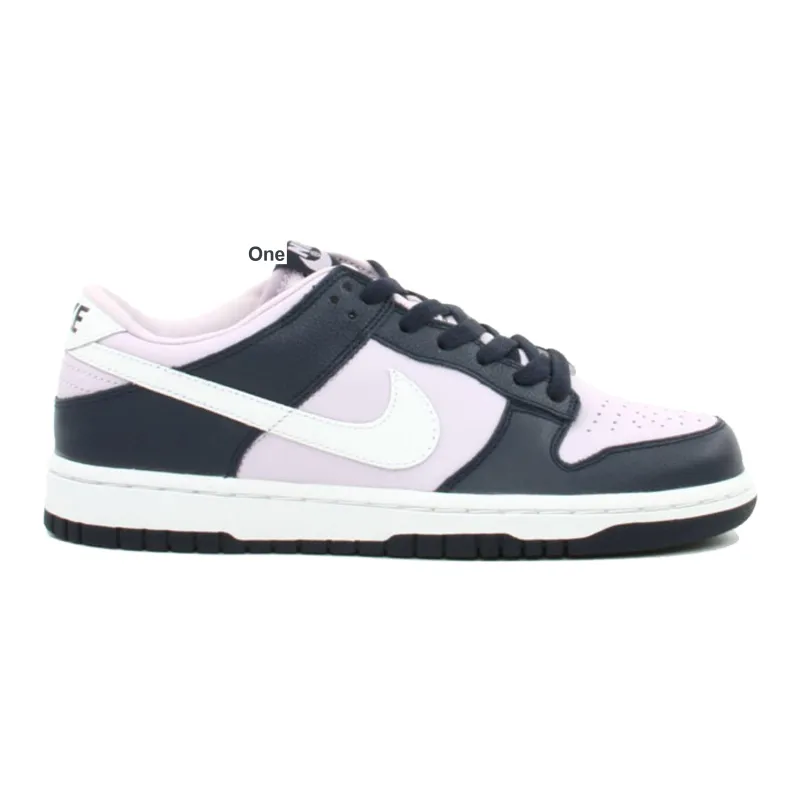 Nike Dunk Anti-Slip Wear-Resistant Low-Top Skateboard Shoes Women's Light Purple-1