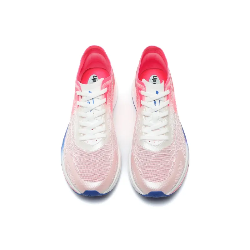 Up Run Lightning 1.0 Low-Top Running Shoes Unisex Cherry Blossom Red-2