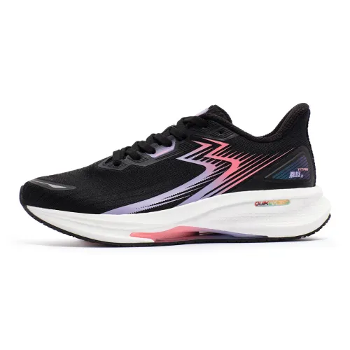361° Titan CQT Cushioned Wear-Resistant Coverage Low-Top Casual Running Shoes Women's Black