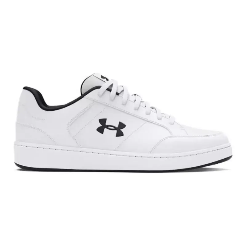 Under Armour Official Slip Resistant, Abrasion Resistant, Lightweight Low Top Skateboard Shoes Men's White Black-1