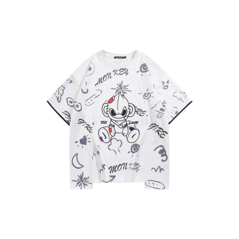 FireMonkey T Shirt Unisex White-0