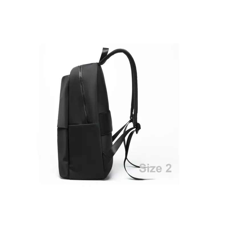 GOLF Synthetic Leather Backpack Regular Men's Black/Gray/Blue-3