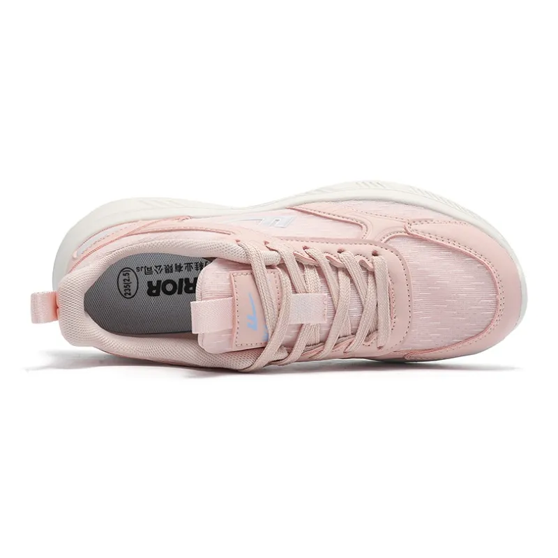 Warrior Durable Breathable Lightweight Low-Top Running Shoes Women's Pink-3