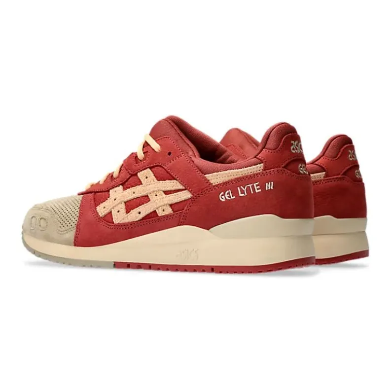 Asics Gel Lyte Iii Og Wood Crepe Burnt Red-2