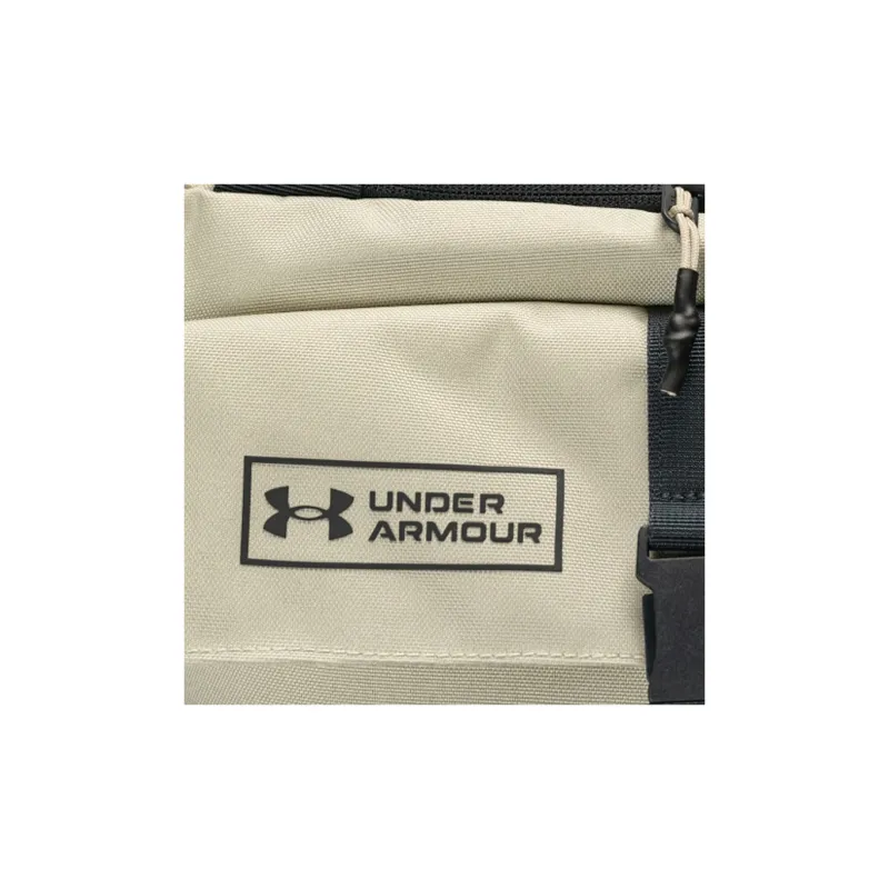 Under Armour Polyester Bonded PU Travel Bag Regular Unisex Khaki Gray-3