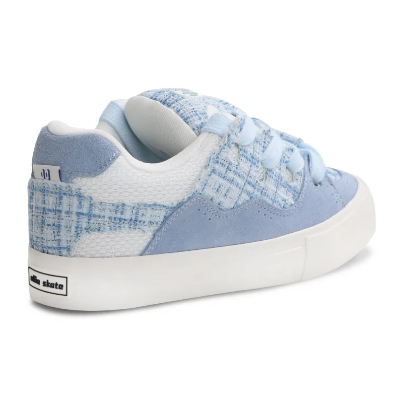 Ollieskate Puffy Shoes Skateboard Shoes Unisex Light Blue-3
