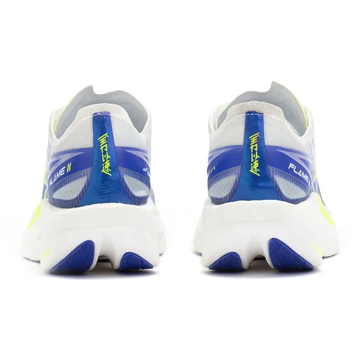 361° Feiran 2 CQT Low Top Running Shoes Women's White Blue-3