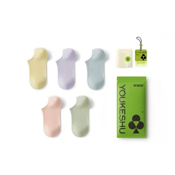 YOUKESHU Women's No Show Socks