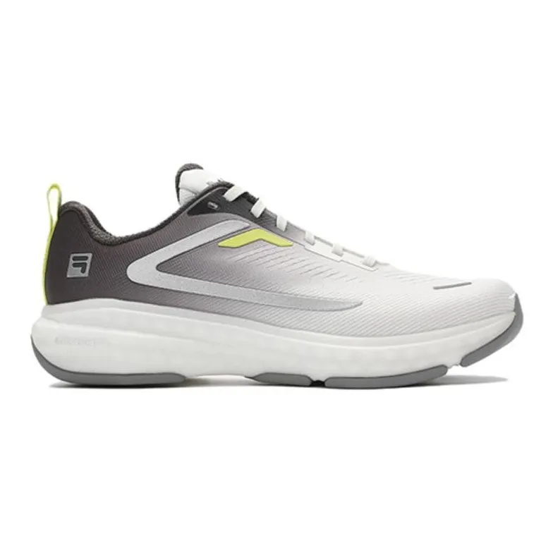 FILA ENERGY 2 Low-Top Casual Running Shoes Men's White Gray-1