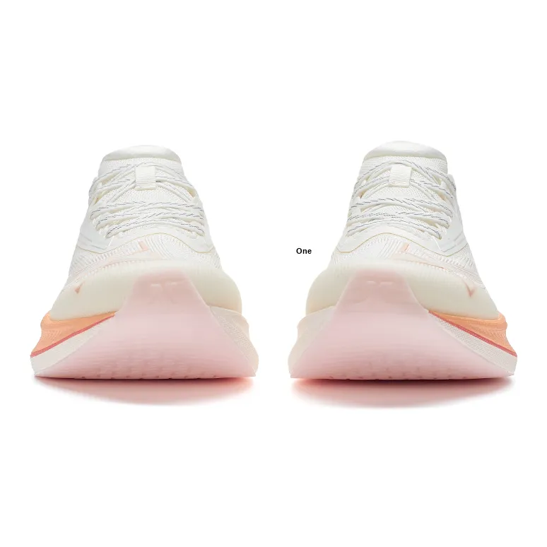 XTEP Two Thousand Kilometers 2.0 Running Shoes Women's Low Top Sail White/Cherry Blossom Pink-5