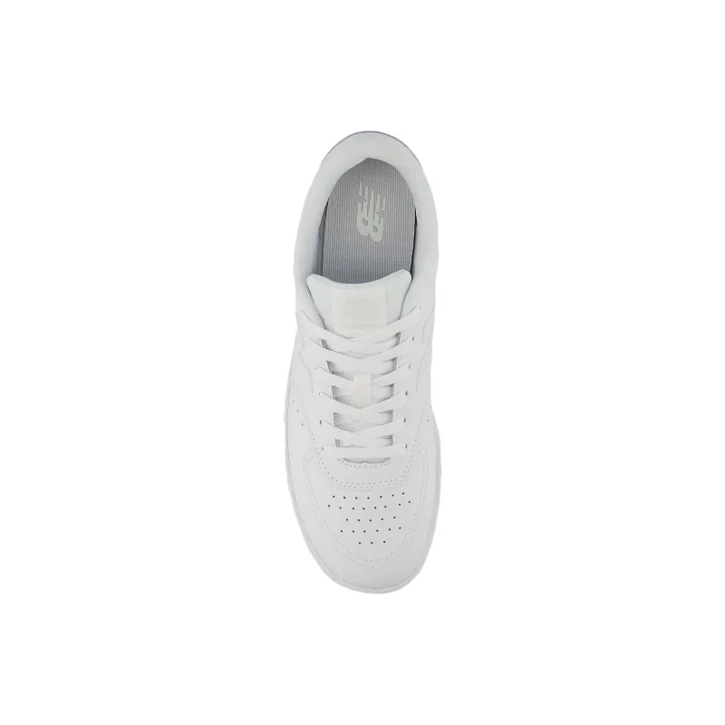 New Balance BB80 Anti Slip Wear Resistant Low Top Skateboard Shoes Men's White-3