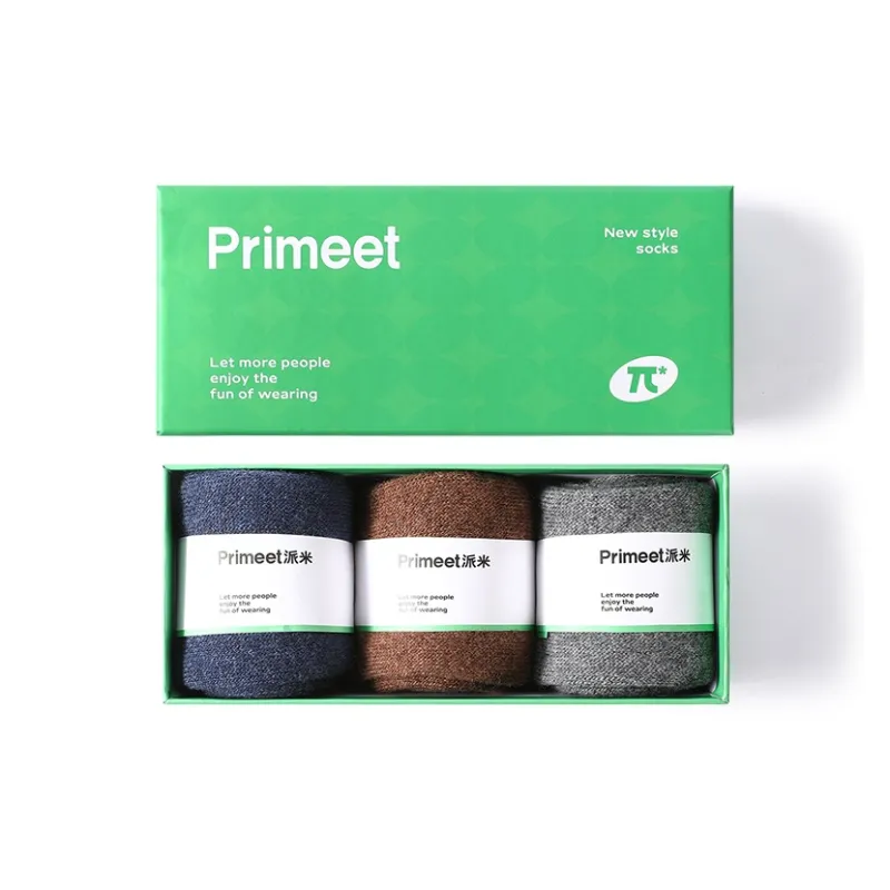 Primeet Mid Calf Socks Men's Combo Set-2