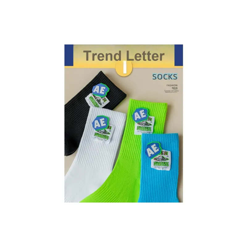 BENQU Knee High Socks Unisex 4 Pack-10
