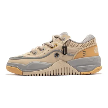 361° Peace Elite Series Anti Slip Wear Resistant Low Top Skateboard Shoes Men's Taupe