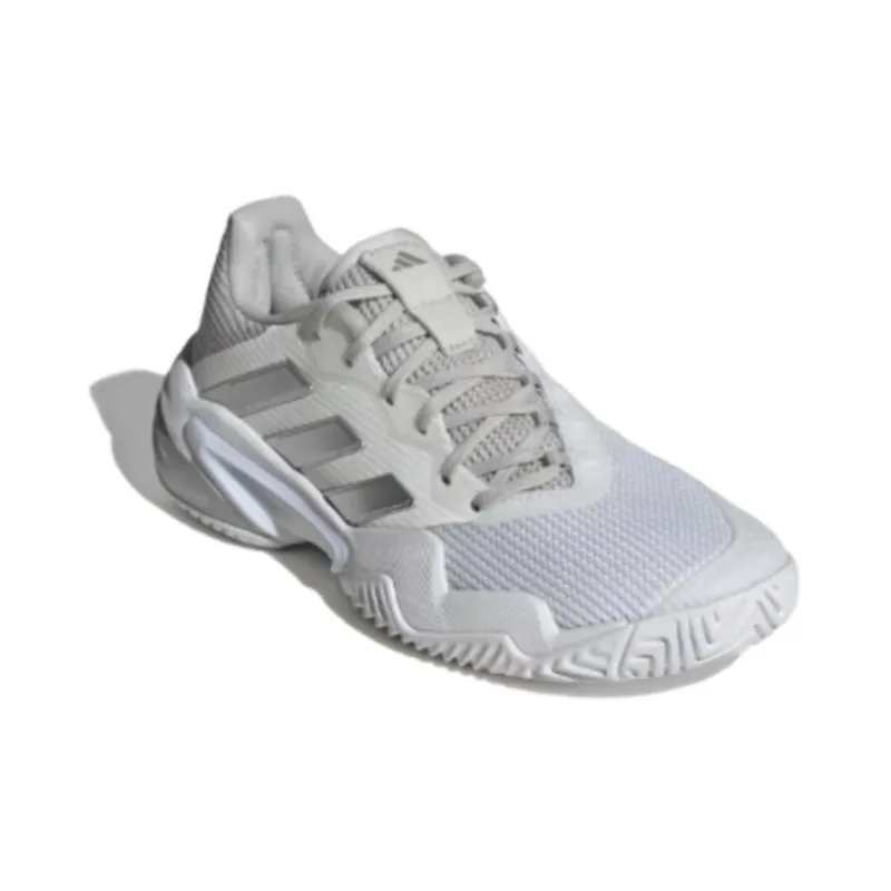 Adidas Barricade 13 Cloud White Core Black Grey Women's-2