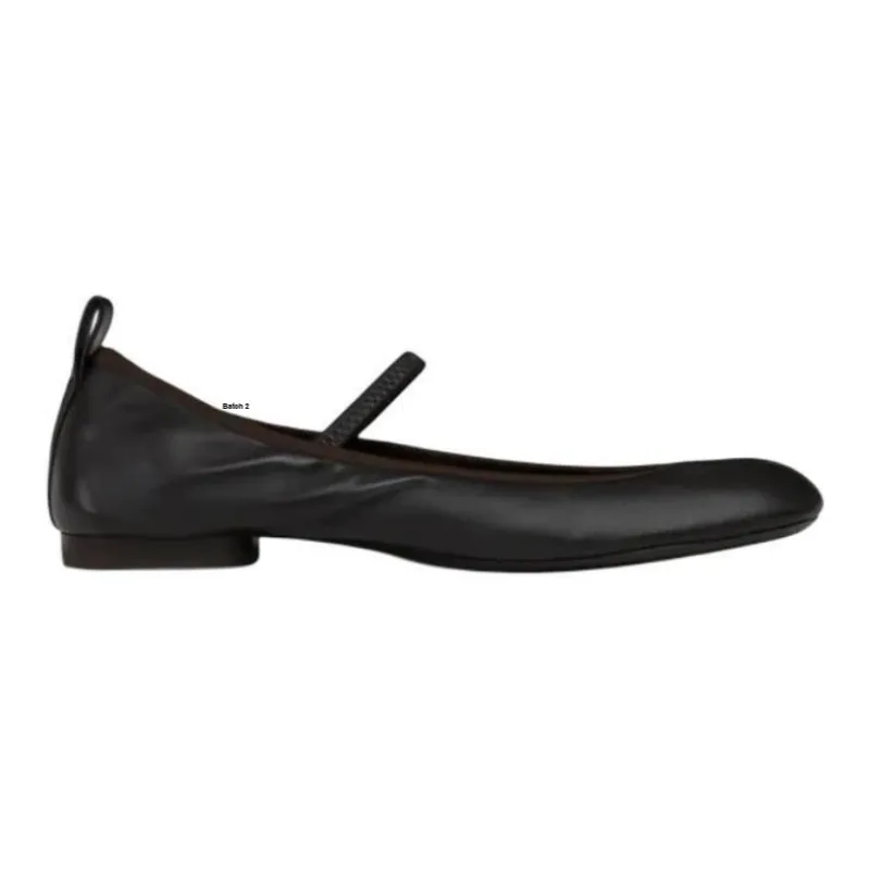 Lemaire Square-Toe Strapped Ballerina Flats Women's-1