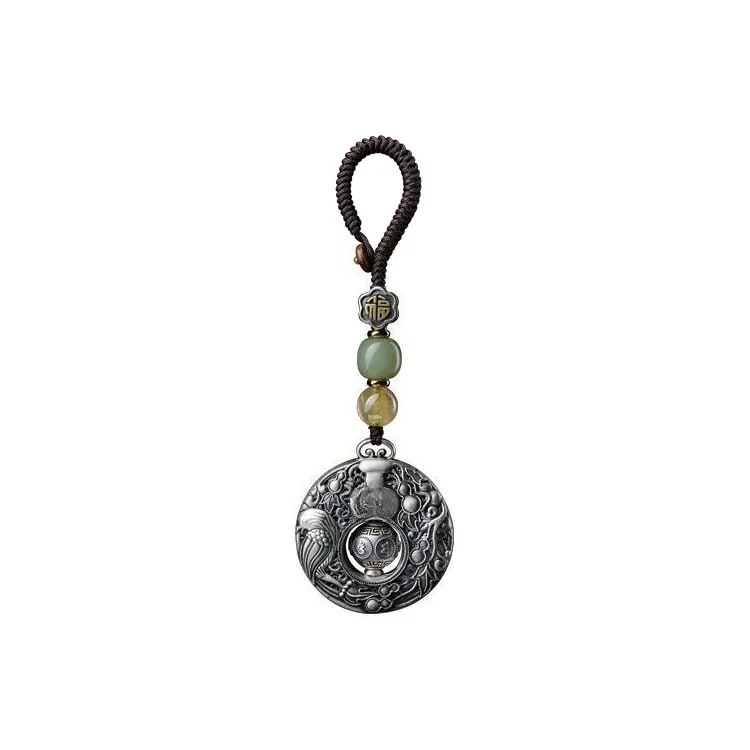 Yi Mingju 925 Sterling Silver Keychains Unisex-0