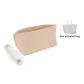 White (Pressure-Relieving Shoulder Pads) 23cm+Medium Size Beige Liner