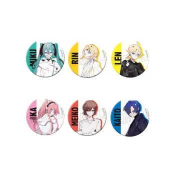 MOVIC VOCALOID Private Server Beige Room Character Badge IP Merch