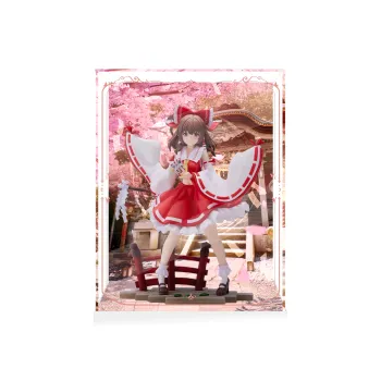 AOWOBOX Compatibility With FuRyu TENITOL Touhou Project Marisa Ichinose Figure Display Case Model Accessories