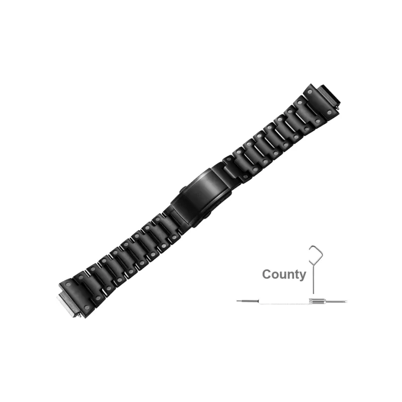 JERALAND Watch Bands Casio Compatibility 200mm Stainless Steel Material Unisex-1