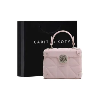 Carit&Koty Polyurethane/Synthetic Leather Handbag Women's Pink